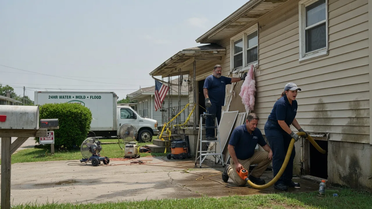 Water Damage Repair in Rachel, WV near me